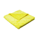 16'' x 16'' Plush 350gsm Yellow Korean Microfibre Edgeless Car Detailing Cloth