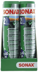 SONAX Microfibre Cloths PLUS Interior and Glass 2pcs