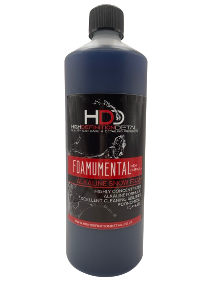 High Definition Detail FOAMumental NEW FORMULA (Highly Concentrated Alkaline Snow Foam)