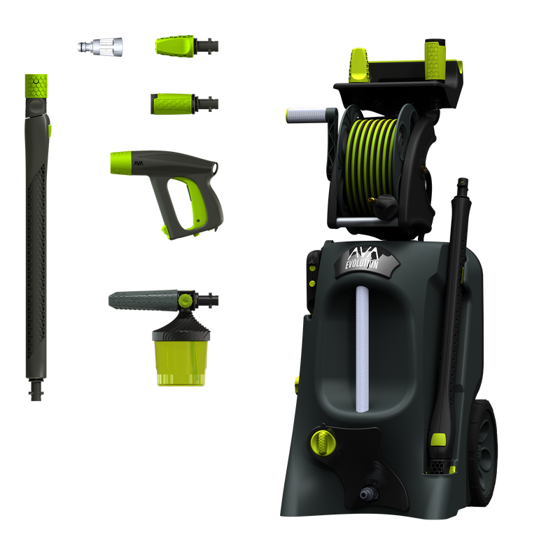 AVA Master P70 Pressure Washer w/ XL Attachments Kit