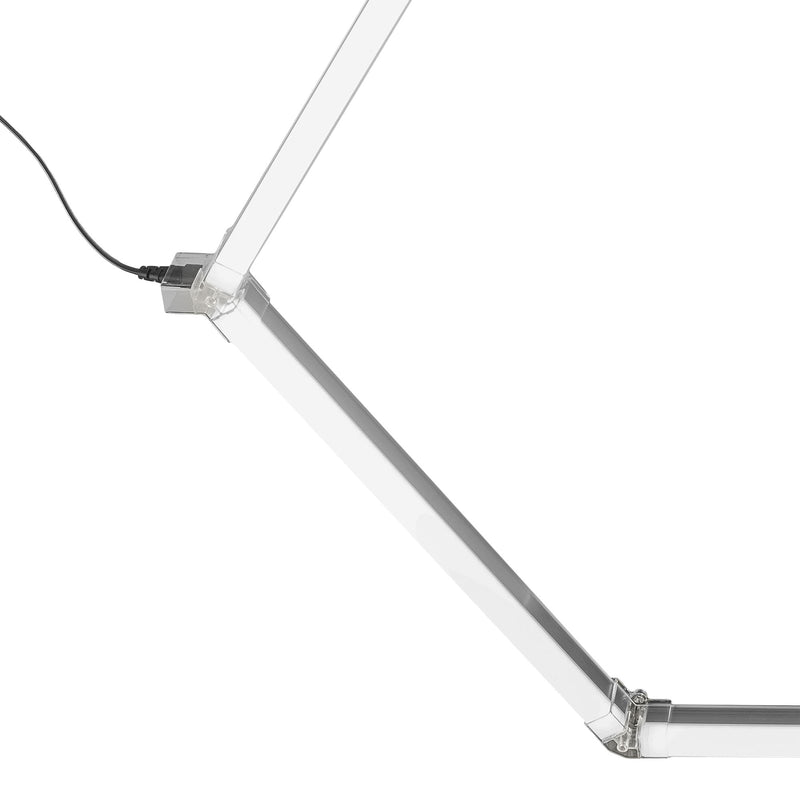 SET OF HEXAGONAL LED CEILING LIGHTS