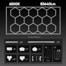 SET OF HEXAGONAL LED CEILING LIGHTS