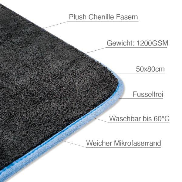 Liquid Elements SILVERBACK XL Drying Towel (Krystal Kleen Detail)
