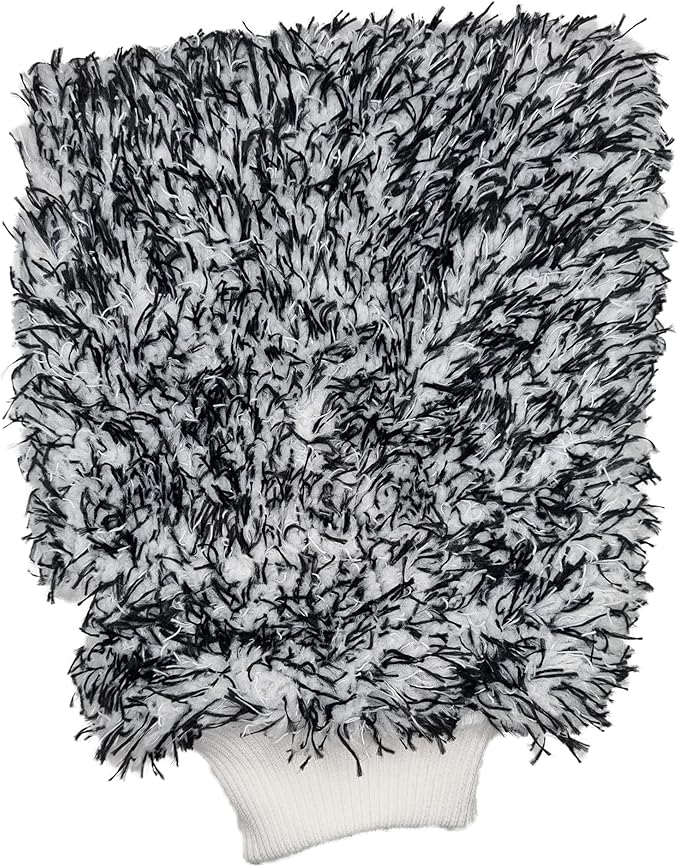 Premium (Salt & Pepper) Microfibre Wash Mitt