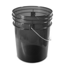 Clear Black Detailing Wash Bucket