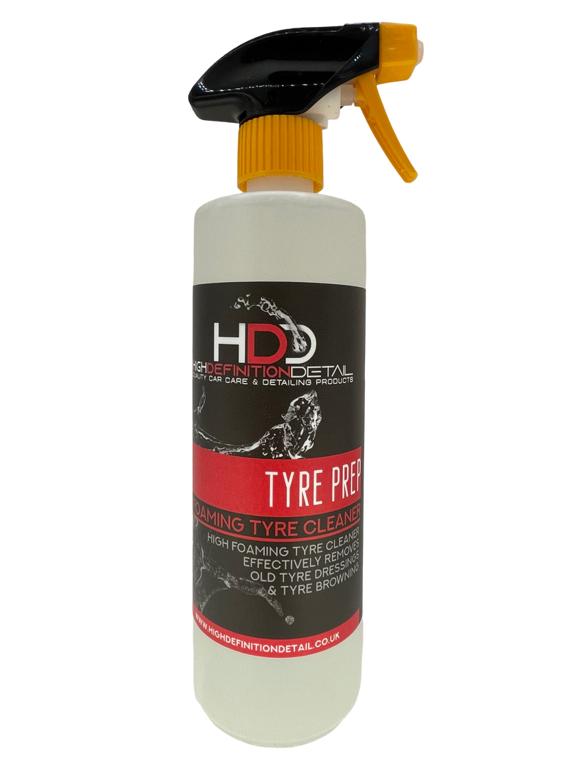 High Definition Detail TYRE PREP (High Foaming Tyre Cleaner)