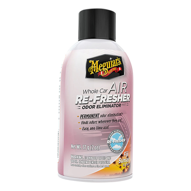 Meguiars Whole Car Air Re-Fresher Odor Eliminator Fiji Sunset Scent 59ml