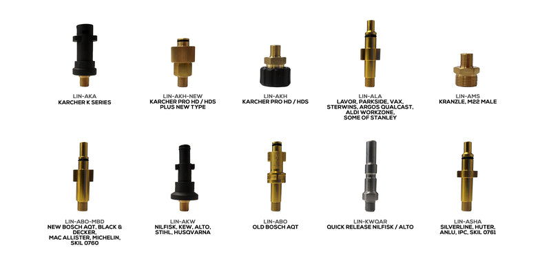 Snow Foam Lance Adaptors