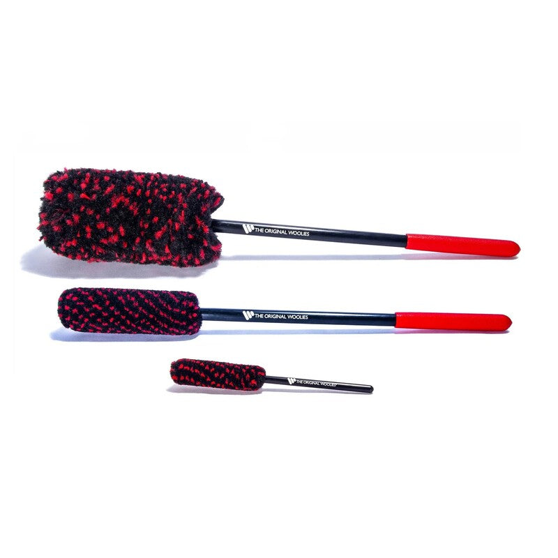 Wheel Woolies 3-Piece Wheel Brushes – B Kit