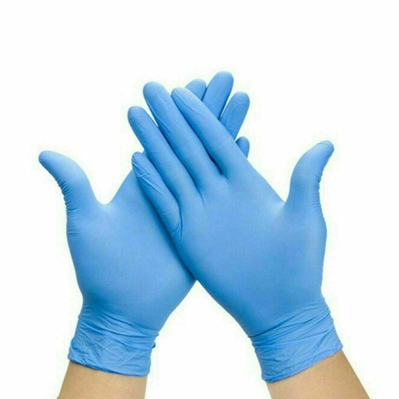 Nitrile Blue Medical Grade Gloves (Powder Free) 100 Gloves