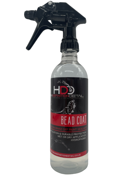 High Definition Detail BEAD COAT (Spray On Rinse Off Paint Sealant)