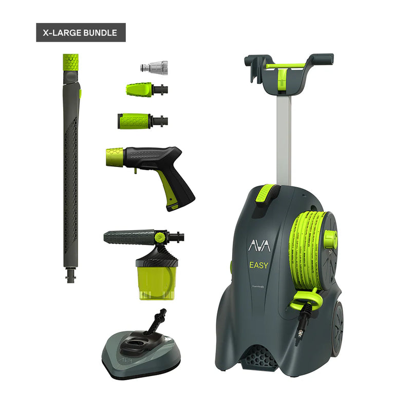 AVA Easy P40 X-Large Pressure Washer with XL Attachments Kit