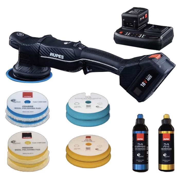 Rupes BigFoot HLR21 iBrid DA Polisher BAS Kit