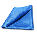 High Definition Detail Blue Fishscale (Diamond) Glass Cleaning Cloth