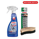 SONAX XTREME Upholstery + Alcantara Cleaner & SONAX Textile / Leather Brush