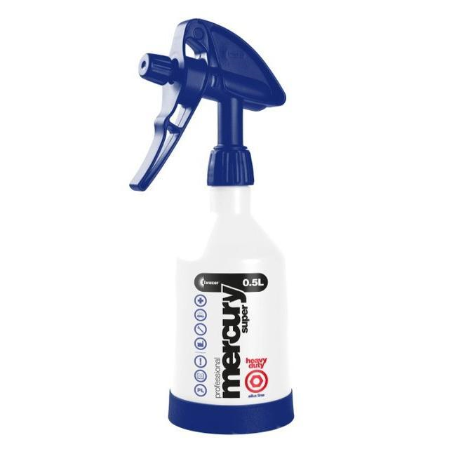 KWAZAR - Mercury 0.5 Litre Double Action Trigger Sprayer (Alkaline)