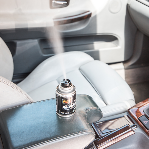 Meguiars Whole Car Air Re-Fresher Odor Eliminator - Black Chrome Scent