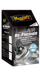 Meguiars Whole Car Air Re-Fresher Odor Eliminator - Black Chrome Scent