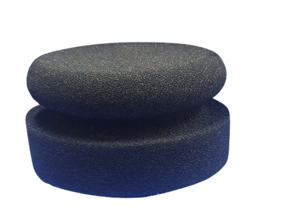 Black Round Sponge Tyre and Trim Dressing Applicator