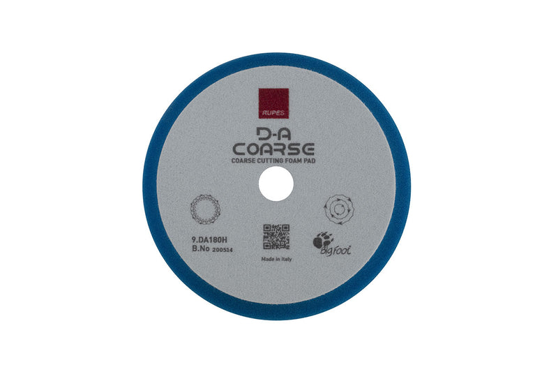 Rupes DA Coarse High Performance Foam Pad (Blue)