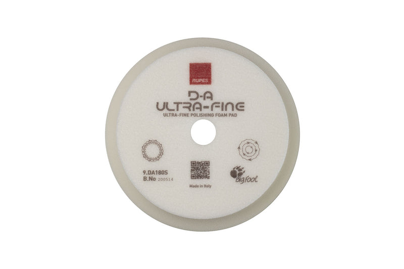 Rupes DA Ultra-Fine High Performance Foam Pad (White)