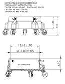 Grit Guard Bucket Dolly