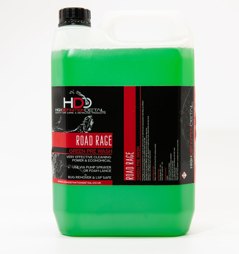 High Definition Detail Road Rage (Green Pre Wash) New Formula