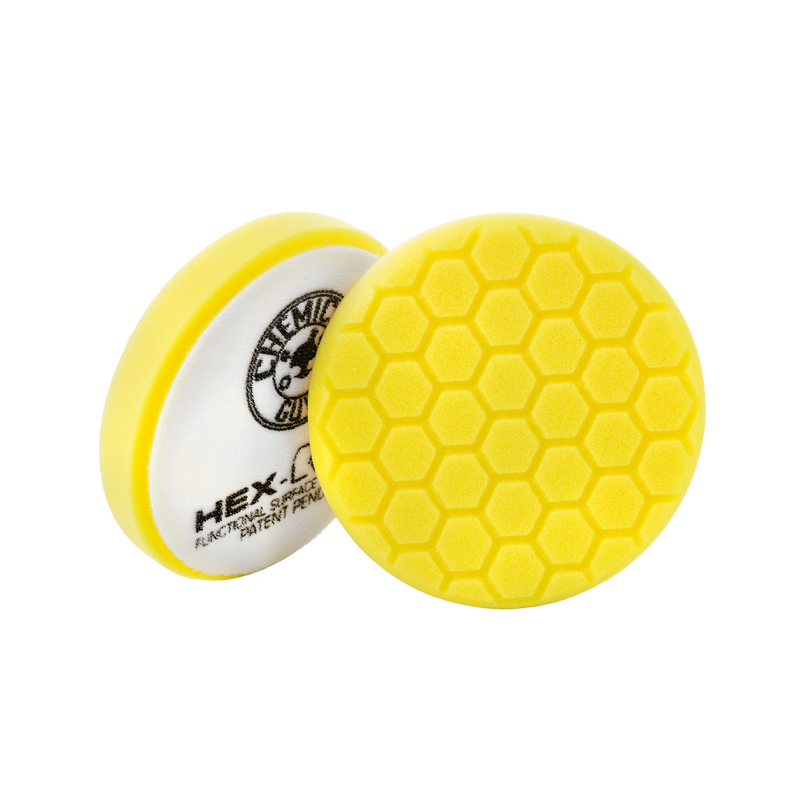 Chemical Guys Yellow Hex-Logic Heavy Cutting Pad
