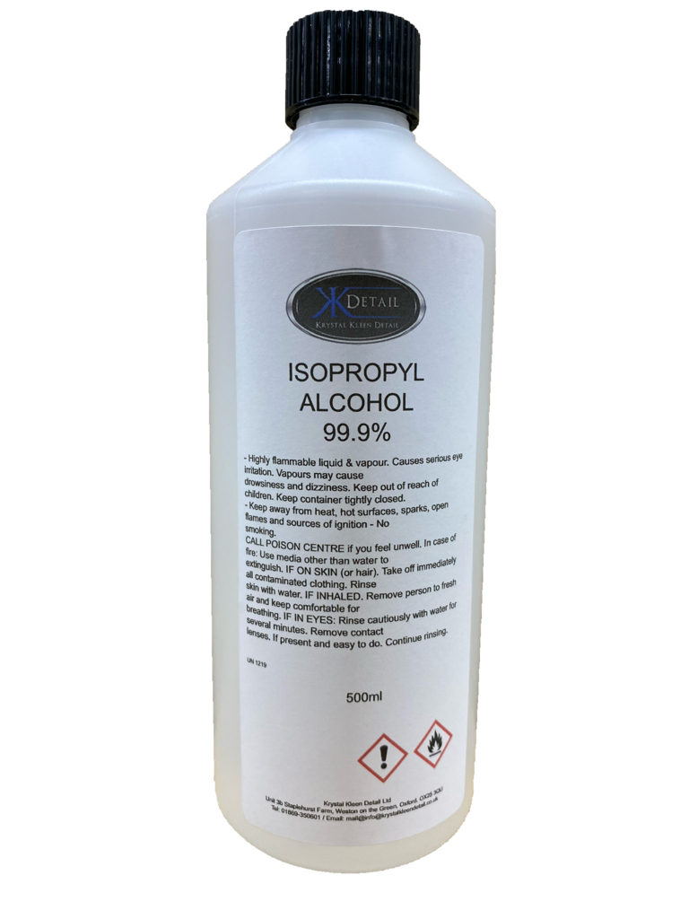 Krystal Kleen Detail Isopropanol Alcohol, IPA, Isopropyl Alcohol 99.9% - 1Litre