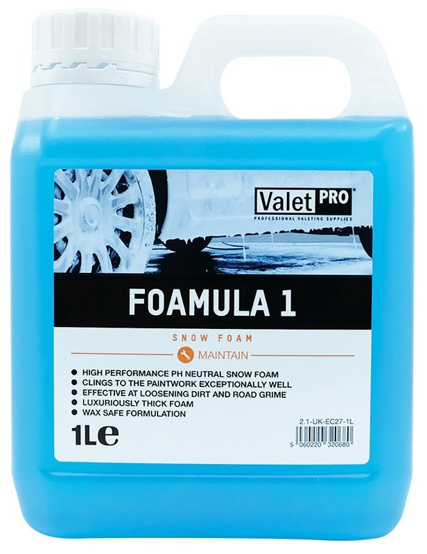 ValetPro Foamula 1 (Snow Foam)