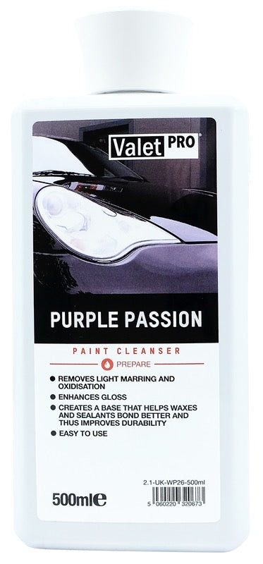 ValetPro Purple Passion (Pre Wax Cleanser) 500ml