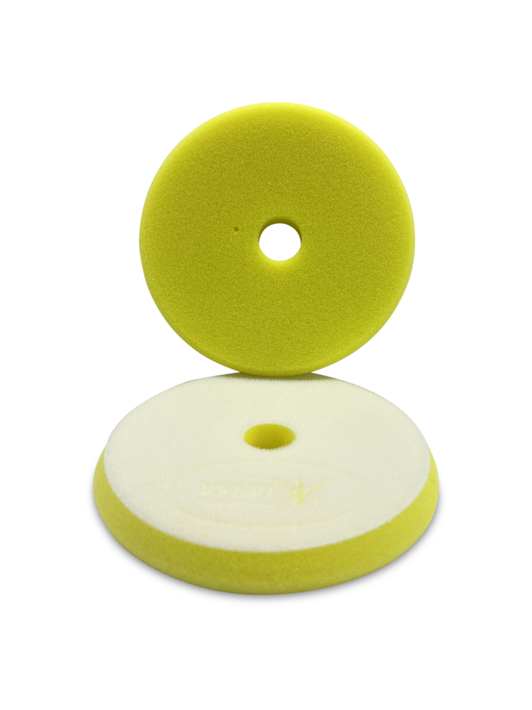 Krystal Kleen Detail STORM (Low Profile) YELLOW Pro Polishing Pad 150mm