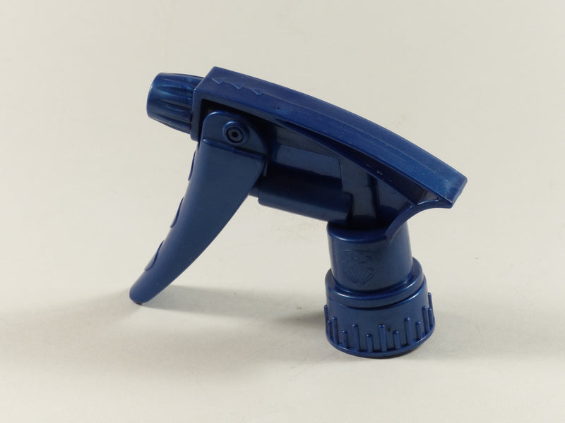 Chemical Resistant Trigger Sprayer Metallic Blue 28mm