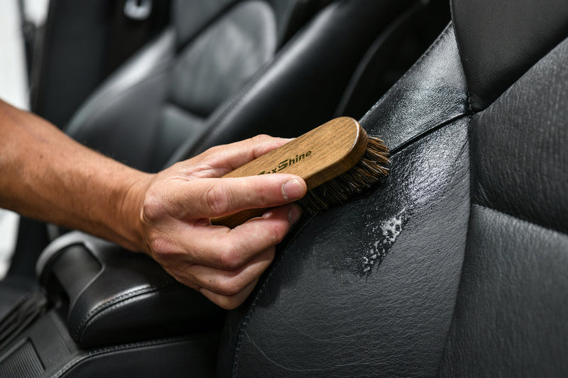 Maxshine Horsehair Brush for Leather Seats and Upholstery