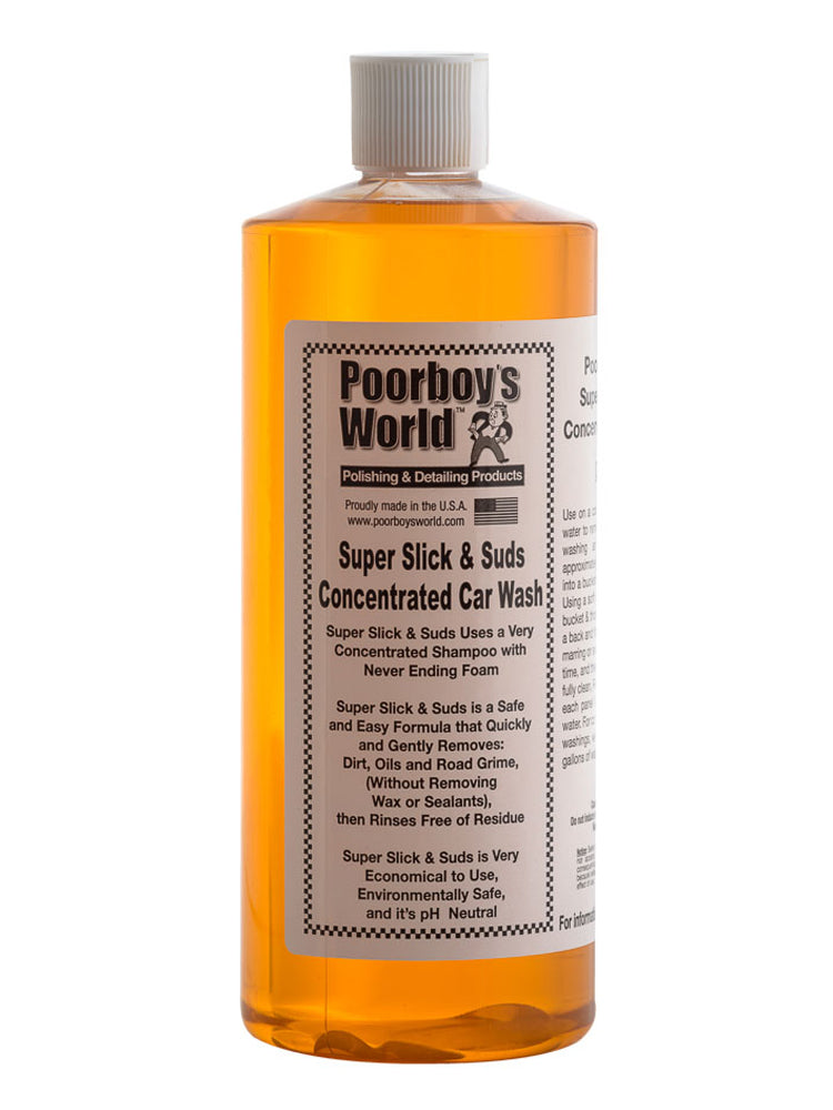 Poorboy's World Super Slick & Suds Car Wash Shampoo