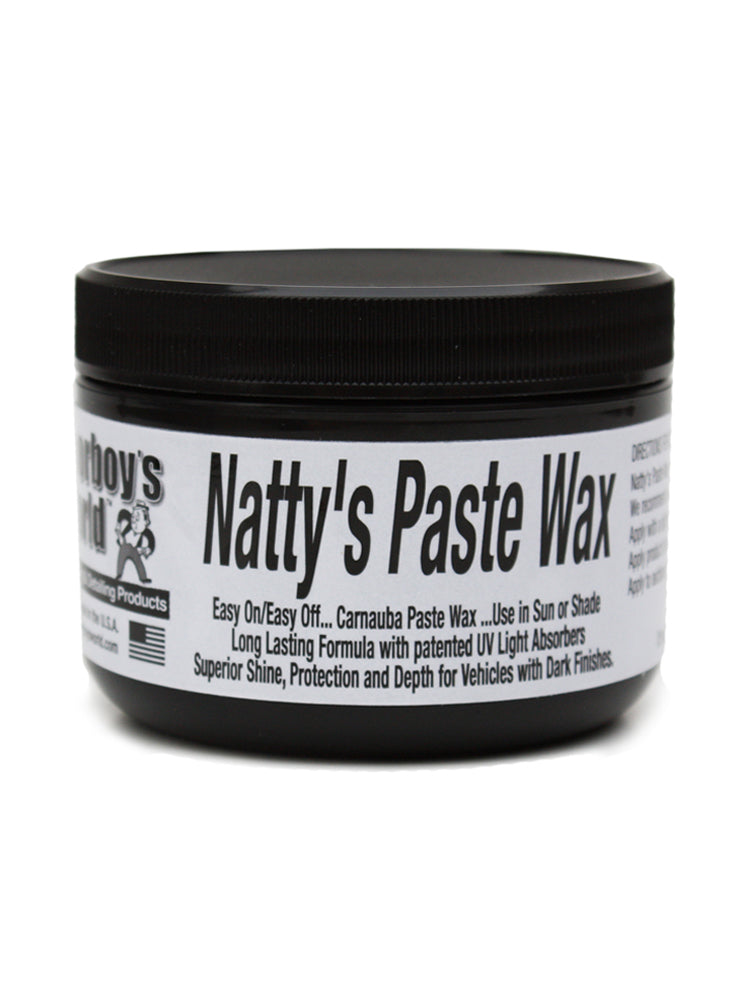 Poorboy's World Nattys Paste Wax BLACK