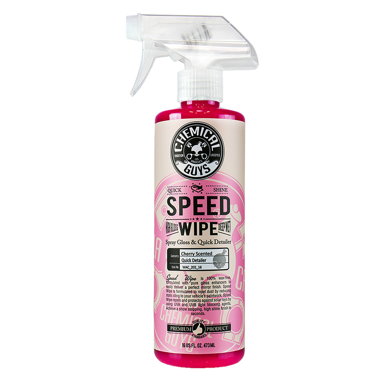 Chemical Guys Vintage Speed Wipe Quick Detailer & High Shine Spray Gloss 473ml