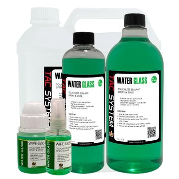 TAC Systems Water Glass - Touchless Silica Spray and Rinse Sealant
