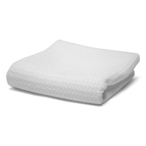Mammoth All-White Glass Towel - Waffle Weave Microfibre Cloth