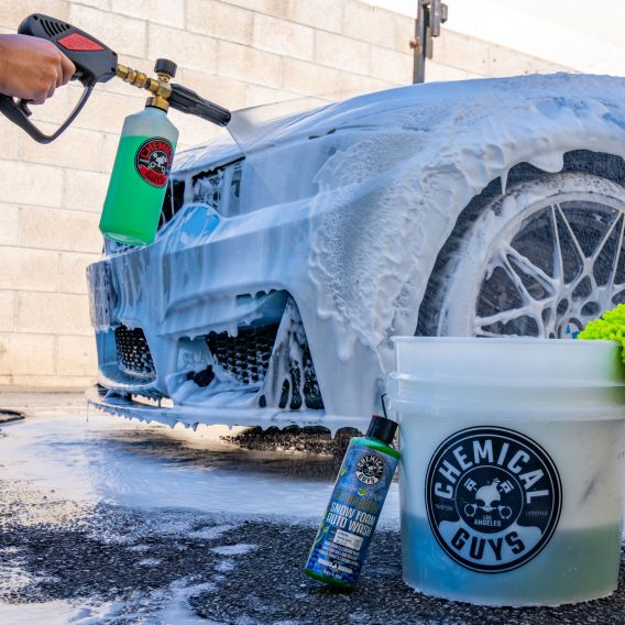 Chemical Guys Honeydew Snow Foam Extreme Suds Cleansing Wash Shampoo 16oz