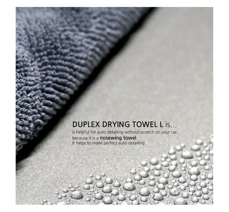 Purestar Duplex Microfibre Drying Towel - Grey
