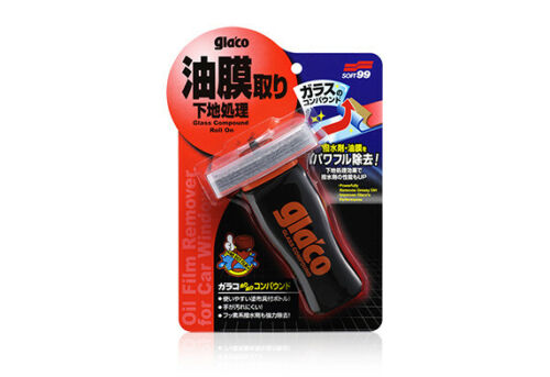 Soft99 Glaco Glass Compound Roll On, Glass Preparation 100ml