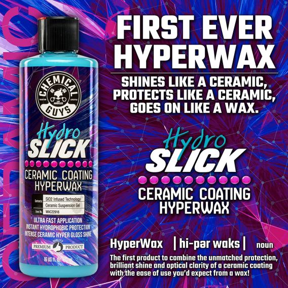 Chemical Guys Hydro Slick Ceramic Coating Hyperwax 16oz