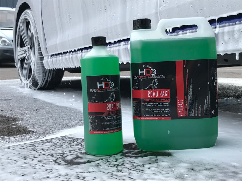 High Definition Detail Road Rage (Green Pre Wash) New Formula