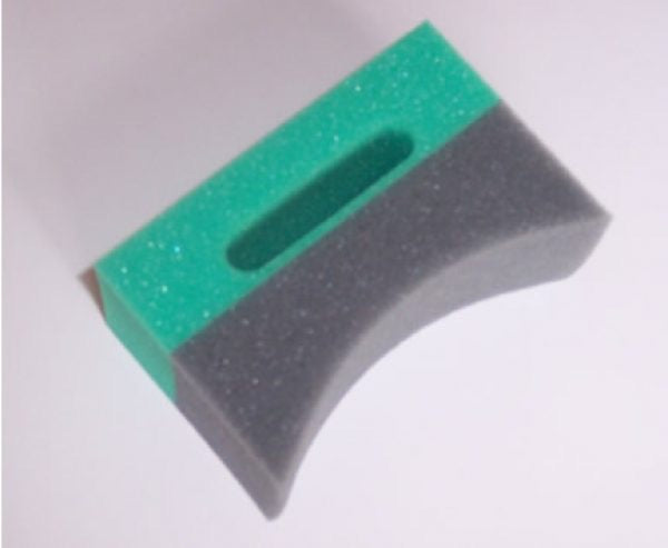 Crescent Tyre Applicator Sponge