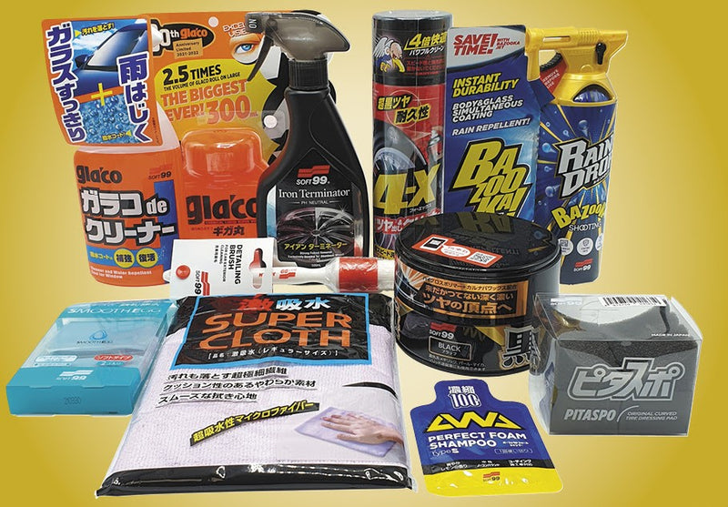 SOFT99 DARK & Metallic Water Block Premium Bundle Kit