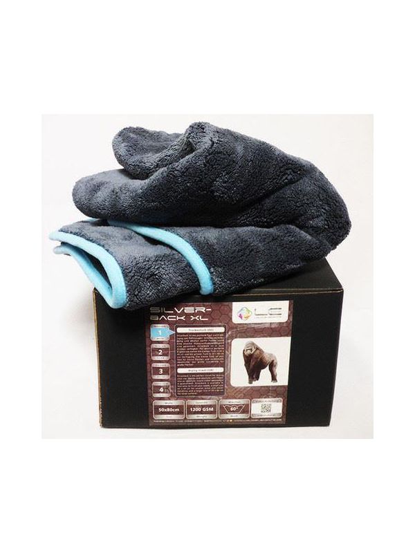 Liquid Elements SILVERBACK XL Drying Towel (Krystal Kleen Detail)